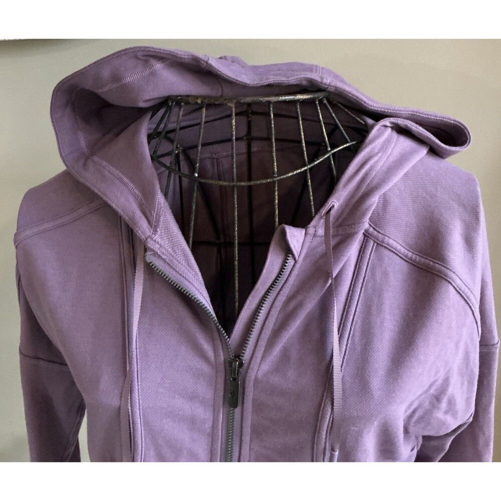 Lululemon Women’s Light Purple Next Move Jacket Sz. 4 Euc View 3